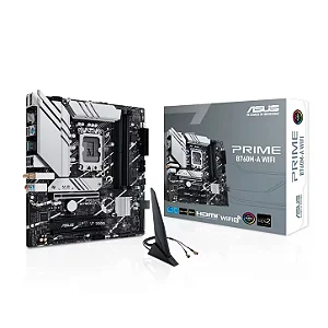 Placa Mãe Asus Prime B760M-A WiFi DDR5 LGA 1700 Micro-ATX