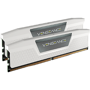 Memória RAM Corsair Vengeance 32GB (2x16GB) DDR5 6400MHz C32 Branca - CMK32GX5M2B6400C32W