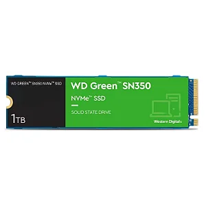 SSD 1TB WD Green SN350 M.2 2280 3200MBs/2400MBs - WDS100T3G0C