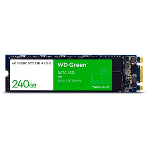 SSD 240GB Western Digital WD Green SATA M.2 NVMe 545MBs/430MBs - WDS240G3G0B
