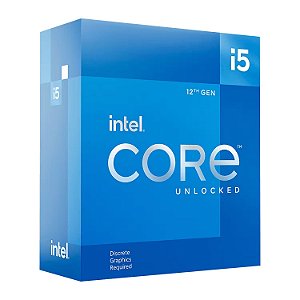 Processador Intel Core i5-12600KF Socket LGA 1700 10 Core 16 Threads 3.7GHz e 4.9GHz Turbo Cache 20MB