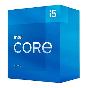 Processador Intel Core i5-11400 Socket LGA 1200 6 Core 12 Threads 2.6GHz e 4.0GHz Turbo Cache 12MB