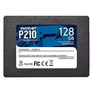 SSD 128GB Patriot P210 SATA 2.5 500MBs/400MBs - P210S128G25