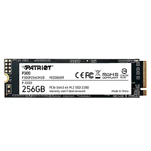 SSD 256GB Patriot P300 M.2 NVMe PCIe 3.0 2100MBs/1650MBs - P300P256GM28