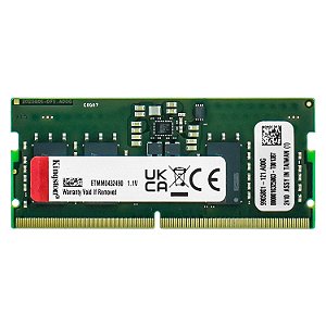 Memória RAM Kingston 8GB DDR5 5600 MHz - KCP556SS6-8