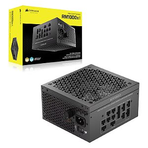 Fonte Corsair RM1000x Shift CP-9020300-N ATX 1000W 80Plus Gold - Preto