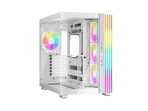 Gabinete be quiet! Light Base 600 LX ARGB Vidro Temperado Branco - BGW68
