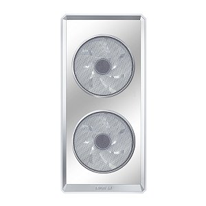 Gabinete Lian Li Lancool 217 INF Infinity Mirror Wireless Branco - LAN217INFW