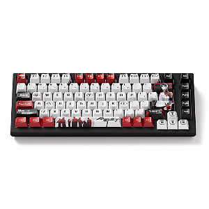 Teclado Mecânico Gamer Akko TAC75 King's Avatar Ye Xiu HE 8K RGB Magnetic Switch Astroaim ANSI
