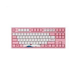 Teclado Mecânico Gamer Akko World Tour Tokyo R1 3087 V2 TKL 87 Teclas Switch Akko Orange ANSI