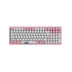 Teclado Mecânico Gamer Akko World Tour Tokyo R2 3096 96% Switch Gateron Yellow ANSI