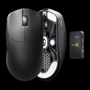 MOUSE GAMER LAMZU MAYA X CHARCOAL BLACK S/FIO