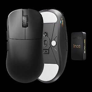 MOUSE GAMER LAMZU INCA 8K S/F BLACK