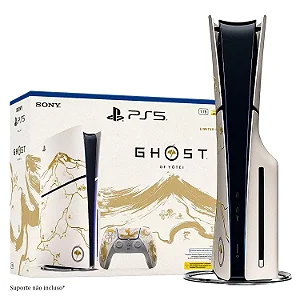 Console Sony PlayStation 5 Slim Ghost of Yotei Edição Limitada 1TB SSD 4K - CFI-2015A