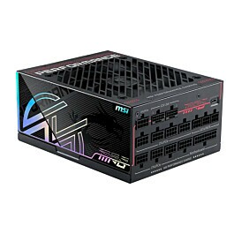 Fonte MSI MPG AI1600TS 1600W 80 Plus Titanium Full Modular ATX 3.1 PCIe 5.1 - 306-7ZPUA19-CE0
