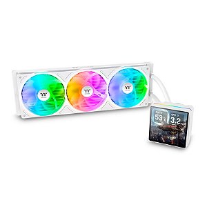 Water Cooler Thermaltake TT TH360 V3 Ultra ARGB Sync Snow Edition AIO 3x120mm