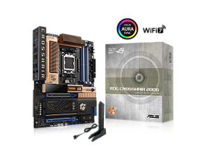 Placa-Mãe ASUS ROG Crosshair 2006 X870E AM5 DDR5 ATX WiFi 7 10Gb LAN 5x M.2 - 90MB1PP0-M0AAY0