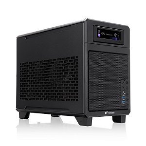 Gabinete Gamer Thermaltake TR100 Mini Case Black Mini-ITX SFF - CA-11A-00S1NN-00