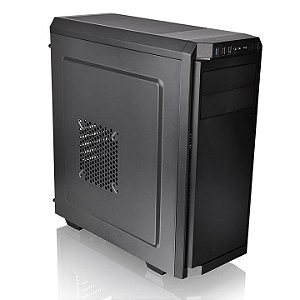 Gabinete Gamer Thermaltake V100 Perforated Black Mid Tower ATX - CA-1K7-00M1NN-01