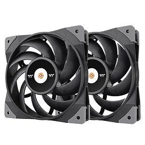 Fan Thermaltake TOUGHFAN 12 Black High Static Pressure 120mm PWM 2-Fan Pack - CL-F082-PL12BL-A