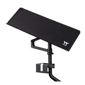 Bandeja Ergonômica Thermaltake para Teclado e Mouse Cockpit GR500/GF500 Preta Ajuste de Ângulo e Altura - GSC-ACC-KBASBB-01