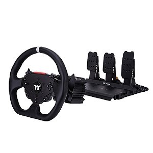 Kit Direct Drive Thermaltake G6 6Nm Preto Volante 13 Polegadas Pedais em Aco e Base de Aluminio - GRB-G6D-DGT3BB-01
