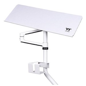 Bandeja Ergonômica Thermaltake para Teclado e Mouse Cockpit GR500/GF500 Branca Ajuste de Ângulo e Altura - GSC-ACC-KBASWH-01
