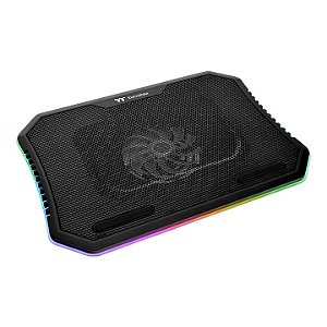Base para Notebook Thermaltake Massive 12 RGB Preto 120mm 256 Cores 15 Polegadas - CL-N020-PL12SW-A