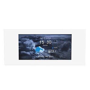Painel LCD Thermaltake 6.0 polegadas para Gabinete View 600 TG Snow Branco Type-C - AC-080-OO6NAN-A1