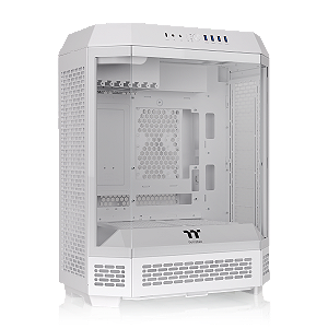 Gabinete Thermaltake The Tower 600 Snow Mid Tower Vidro Temperado 2 Fans CT140 - CA-1Z1-00M6WN-00