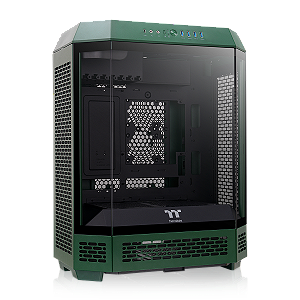 Gabinete Thermaltake The Tower 600 Racing Green Mid Tower Vidro Temperado 2 Fans CT140 - CA-1Z1-00MCWN-00