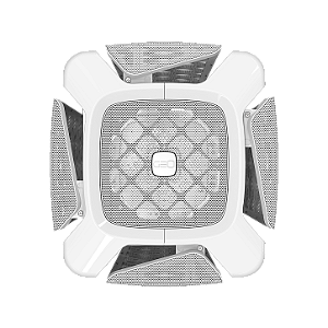 Gabinete Gamer Geometric Future Model 2 The Ark Mesh Branco Sem Fan - GEO-M2-MW