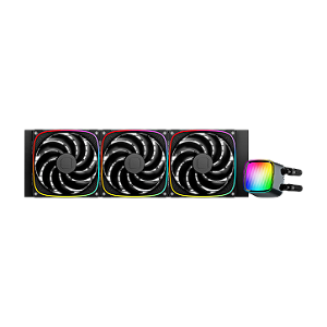 Water Cooler Geometric Future Eskimo Pro 420mm RGB Preto - GEO-EP-42B