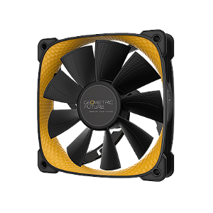 Fan Geometric Future Squama 2505Y 120mm Preto - GEO-S2505Y-1