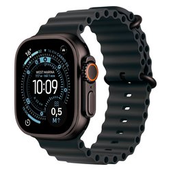 Apple Watch Ultra 3 49mm Titânio Preto Oceano Preto Apple - MF0J4LW/A