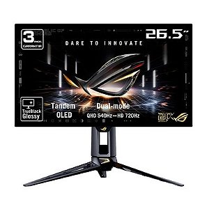 Monitor Gamer ASUS ROG Swift OLED PG27AQWP-G Edition 20 27 Pol QHD 540Hz 0,02ms - ROG-SWIFT-OLED-PG27AQWP-G-EDITION-20