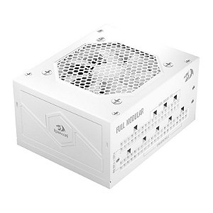 Fonte Redragon RGPS SFX 650W 80 Plus Gold PFC Ativo Full Modular Branca - GC-PS014W