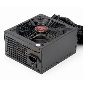 Fonte Redragon RGPS 600W 80 Plus Bronze PFC Ativo - GC-PS002-1