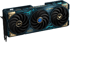 Placa de Vídeo ASUS TUF Gaming Radeon RX 9070 XT OC 16GB GDDR6 256-bit Onimusha Special Edition - TUF-RX9070XT-O16G-ONIMUSHA