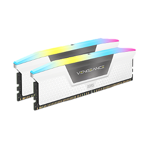 Kit 2 Módulos Corsair Vengeance RGB DDR5 Light Enhancement Branco - CMHLEKIT2W-D5