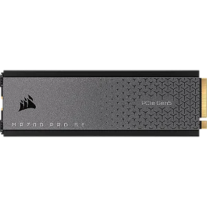 SSD 4TB Corsair MP700 Pro SE Air Cooler M.2 NVMe PCIe 5.0 14000MBs/12000MBs - CSSD-F4000GBMP700PROS