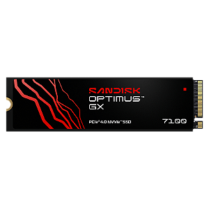 SSD 500GB SanDisk Optimus GX 7100 M.2 NVMe PCIe 4.0 6800MBs/5800MBs - SDSP71500GAN-000E0