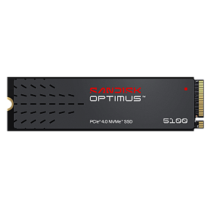 SSD 500GB SanDisk Optimus 5100 M.2 NVMe PCIe 4.0 6600MBs/5600MBs - SDSP51500GAN-000E0