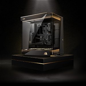 Gabinete Gamer MSI MEG MAESTRO 900R Full Tower E-ATX Vidro Temperado com Riser PCIe 5.0 Preto - MEG MAESTRO 900R