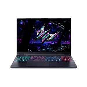 Notebook Gamer Acer Predator Helios Neo 16S AI Intel Core Ultra 9 275HX 16GB DDR5 1TB SSD RTX 5060 8GB 16" WQXGA OLED 240Hz Windows 11 - PHN16S-71-91AW