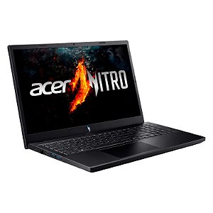 Notebook Gamer Acer Nitro V 15 Intel Core 7 240H 16GB DDR5 512GB SSD RTX 4050 6GB 15.6" Full HD 165Hz Windows 11 - ANV15-52-70SQ