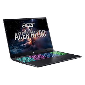 Notebook Gamer Acer Nitro V 16 Intel Core 7 240H 16GB DDR5 512GB SSD RTX 5060 8GB 16" WUXGA 165Hz Windows 11 - ANV16-I31-70WA