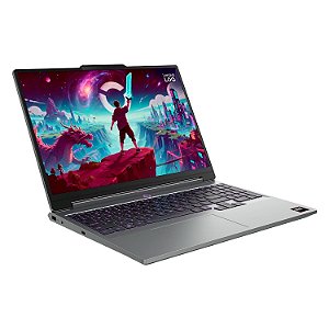 Notebook Gamer Lenovo LOQ 15AHP11 AMD Ryzen 7 250 16GB DDR5 512GB SSD RTX 5060 8GB 15.3" WUXGA 165Hz Windows 11 - 83TN0003US