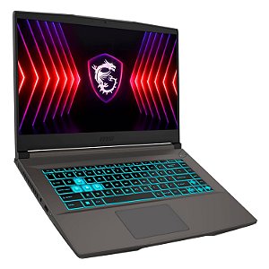 Notebook Gamer MSI Thin A15 AMD Ryzen 5 7535HS 8GB DDR5 512GB SSD RTX 4050 6GB 15.6" Full HD 144Hz - B7VE-466US