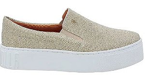 Tênis Santa Lolla Galaxxy Dourado Claro
